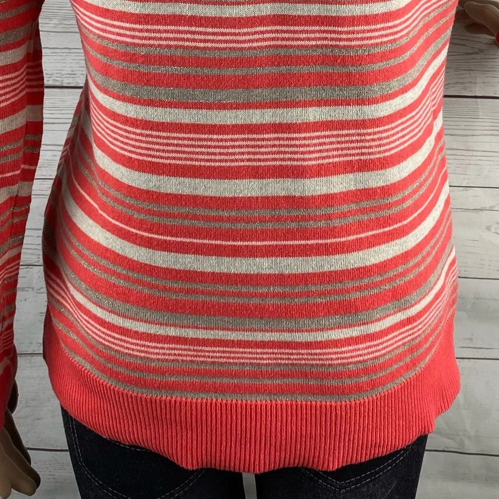 7th Avenue Design Studio Cardigan 💕 Glitter Diagonal Stripes - Picture 11 of 12